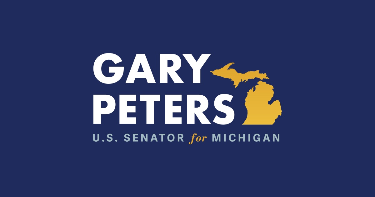 Peters Helps Senate Pass Bipartisan FAA Senator Gary Peters
