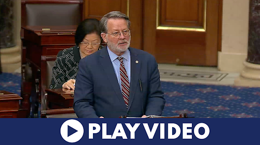 Senator Peters_Floor Speech_McMahon